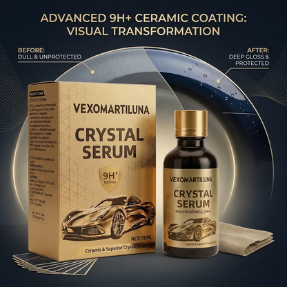 Vexomartiluna Graphene Ceramic Coating – 9H Scratch Protection