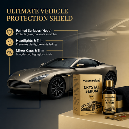 Vexomartiluna Graphene Ceramic Coating – 9H Scratch Protection